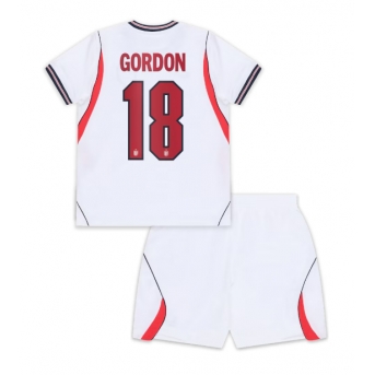 Billige Fotballdrakt England Anthony Gordon #18 Replika Hjemmedraktsett Barn VM 2026 Kortermet (med bukser)